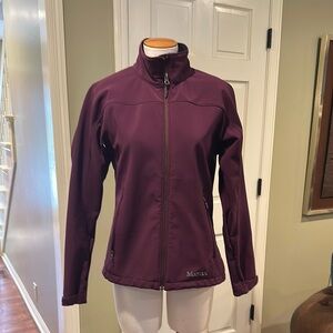 EUC Marmot Women's Deep Purple Plum Berry Softshell Jacket Sz M